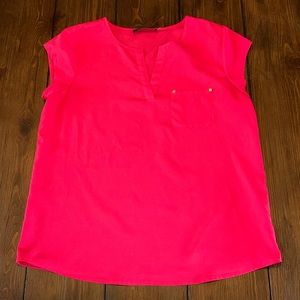 Hot Pink Ivanka Trump Blouse